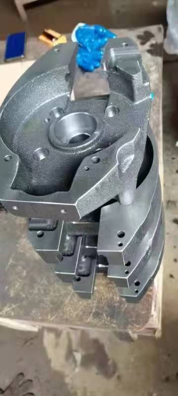 Casting part and CNC maching center